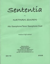 Sententia AT Saxophone Duet cover